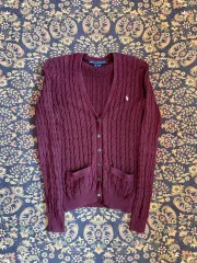 ラルフローレン スポーツ ケーブル カーディガン ケーブルニット