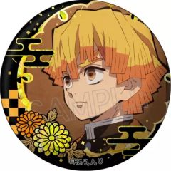 未使用】我妻善逸 ジャンプフェスタ 2021 ランダム缶バッジ 鬼滅の刃