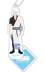 【中古】キーホルダー 坂田銀時 「銀魂 スタンドミニアクリルキーホルダー」