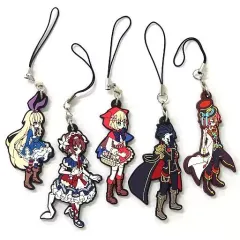 グリムノーツ　ラバーストラップ　7点セット 中古】雑貨 全5種セット 「グリムノーツ ラバーストラップ」 C91グッズ