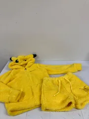 送料無料★aimerfeel エメフィール　ポケットモンスター★ピカチュウ★もこもこルームウェア　上下セット　セットアップ★パジャマ　着ぐるみ★Mサイズ　#80331sj130