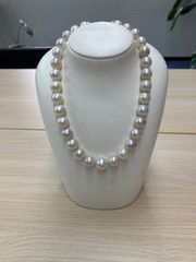 天然海水パール 2WAYネックレス ブレスレット SV金具 10-11mm - メルカリ