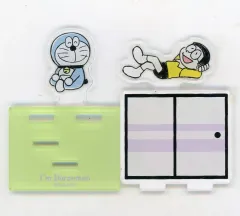 【中古】アクリルスタンド・アクリルパネル のび太＆ドラえもん アクリルジオラマ 「ドラえもん」