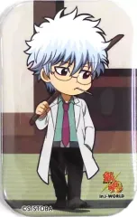 【中古】バッジ・ピンズ(キャラクター) 銀八先生 「銀魂 3年Z組銀八先生 銀魂高校 修学旅行 in J-WORLD TOKYO -1泊目- かど丸お布団缶バッジ」