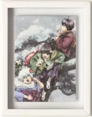 【中古】バッジ・ピンズ(キャラクター) 坂田銀時＆高杉晋助＆桂小太郎B 「銀魂 コマコレ/スタンド付バッジコレクション」