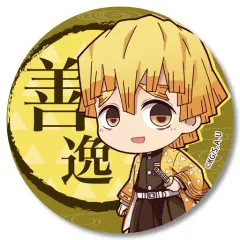 【中古】バッジ・ピンズ(キャラクター) 我妻善逸 てくトコ缶バッチ 「鬼滅の刃」