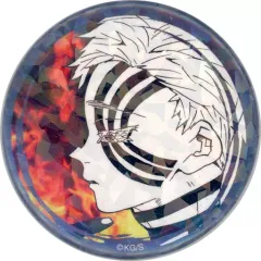 【中古】バッジ・ピンズ 22.猗窩座 オールスター缶バッジ 「鬼滅の刃」 ジャンプキャラクターズストア限定