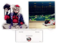 【中古】アクリルスタンド・アクリルパネル 童磨(A) 場面写そのままアクリルスタンド 「劇場版 鬼滅の刃 無限城編 第一章 猗窩座再来×ufotable Cafe×マチ★アソビCAFE 決戦の火蓋を切る 第2期 しのぶVS童磨 各所での戦い-その壱-」