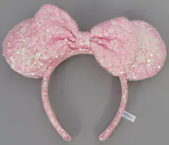 【中古】アクセサリー(非金属) ミニーマウス(スパンコール/ピンク) カチューシャ 「ディズニー」 東京ディズニーリゾート限定