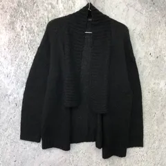 EGOIST エゴイスト ボタンレス ニット カーディガン ブラック ◇〇