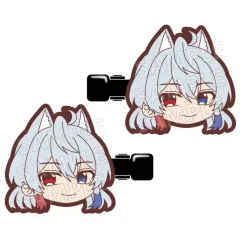 【中古】アクセサリー(非金属) どぬく(カラフルピーチ) ヘアクリップ からぴちピクニック