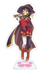 【中古】アクリルスタンド・アクリルパネル めぐみん(お花見ver) アクリルスタンド 「この素晴らしい世界に祝福を!2」
