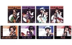[중고] 캐릭터 카드 전 8 종 세트 [SHAMAN KING 아크릴 카드 13. 일본 록 ver. (신작 일러스트)]