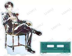 【中古】アクリルスタンド・アクリルパネル リヴァイ 描き下ろし ティータイムver. Ani-Art BIGアクリルスタンド 「進撃の巨人」