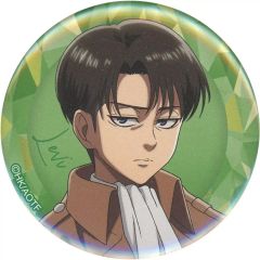 [Used] Badge Bins Levi (life-size)Attack Titan Character Badge Collection