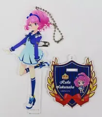 【中古】雑貨 桜庭ローラ(制服ver.) アクリルバッジスタンドキーホルダー 「アイカツスターズ! 感謝祭 We are STARS」