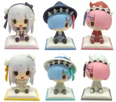 【中古】トレーディングフィギュア 全6種セット 「一番くじ Re：ゼロから始める異世界生活～snow white life ver.～」 D賞 ちょこのっこ フィギュア