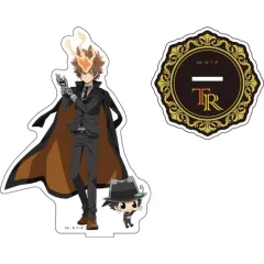 【中古】アクリルスタンド・アクリルパネル 1.沢田綱吉＆リボーン(ブラックスーツver.) 描き下ろしBIGアクリルスタンド 「家庭教師ヒットマンREBORN!」