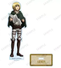 【中古】アクリルスタンド・アクリルパネル アルミン・アルレルト 描き下ろしイラストBIGアクリルスタンド 「進撃の巨人」