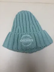 DISCOVERY リー ニット帽 ファー ミント色