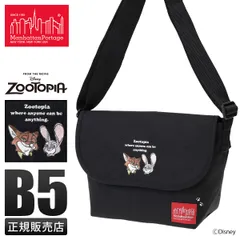 マンハッタンポーテージ ズートピア ジュディ ニック グッズ ショルダーバッグ メッセンジャーバッグ レディース メンズ  軽量 斜めがけ B5 Manhattan Portage ZOOTOPIA 1605JRBPDMGNTZTP