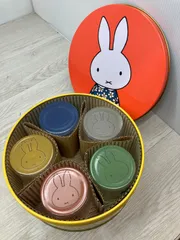 缶入り　ミッフィーグラス　5個セット　(A3-166)  T