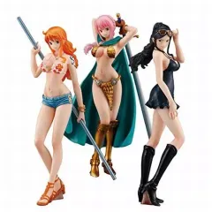 【中古】食玩 トレーディングフィギュア ワンピーススタイリング～Girls Selection～ 3個セット WEB限定