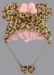 【中古】衣類 ミニーマウス(レオパード柄/ピンク) ファンキャップ 「ディズニー」 東京ディズニーリゾート限定