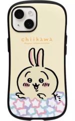 [중고]휴대 재킷 커버 토끼(별) iFace First Class iPhone 대응 케이스(iPhone14 대응) [치이카와 뭔가 작고 귀여운 녀석]