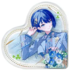 【中古】アクリルスタンド・アクリルパネル 桐谷遥 ハート型アクリルブロック 「プロジェクトセカイ カラフルステージ! feat. 初音ミク 4th Anniversary 感謝祭」