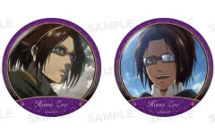 【中古】バッジ・ビンズ ハンジ・ゾエ 缶バッジセット(2個セット) 「進撃の巨人」