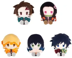 【中古】キーホルダー 全5種セット 「鬼滅の刃 プラッシュマスコット Vol.1」