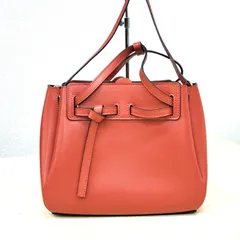 【ロエベLOEWE】LAZO MINI ハンドバック　オレンジ系