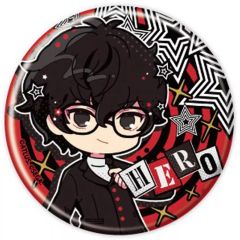 [중고] 배지 빈스 주인공 (P5) [캔 배지 페르소나 5 더 로얄 04.POP Art 일러스트]