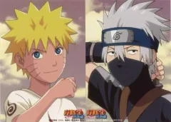 【中古】キャラカード ナルト+カカシ ブロマイドセット(2枚セット) 「NARUTO-ナルト- 疾風伝」 ジャンプフェスタ2012グッズ