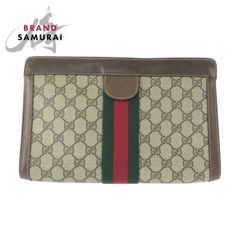 GUCCI グッチ ヴィンテージ オールドグッチ ベージュ ブラウン GG