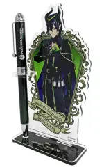 【中古】ペンスタンド・筆立て(アクリル) マレウス・ドラコニア アクリルスタンド付多機能ボールペン 「ディズニー ツイステッドワンダーランド」 プレミアムバンダイ限定