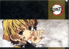 【中古】クリアファイル [単品] 我妻善逸 13話柄B アイキャッチA4クリアファイル 「鬼滅の刃×ufotable cafe 第4期」