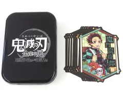【中古】シール・ステッカー 集合 フレークシール(缶付き) 「鬼滅の刃 全集中展 刀鍛冶の里編・柱稽古編」 グッズ付き入場券購入特典