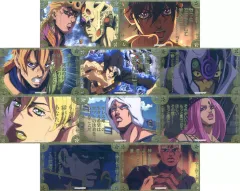 【中古】シール・ステッカー 全10種セット 「ジョジョの奇妙な冒険 THE★JOJO WORLD 場面写真ステッカー vol.3」