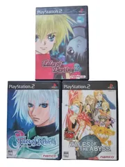 テイルズ オブ シリーズ　PS2（プレステ２）ゲームソフト3本セット