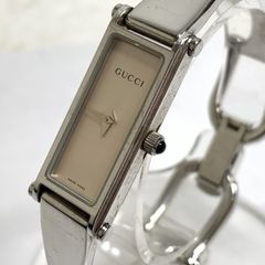 569 稼動 GUCCI 時計 レディース 1500L シルバー ブレスウォッチ