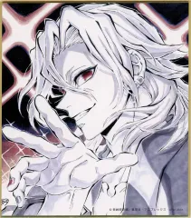 【中古】紙製品 宇髄天元(坂東美佳イラスト/左向き) 「アニメ 鬼滅の刃 柱稽古ダイニング・柱ダイニング 新規ランダム複製ミニ色紙A WEB SHOPくじ」