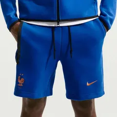 【送料無料・匿名配送】Nike ナイキ フランス代表 2026 公式 テックフリース ショーツ 青 銅 新品 正規品