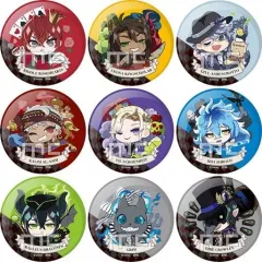 【中古】バッジ・ピンズ 全9種セット 「ディズニー ツイステッドワンダーランド キャラっとブーケ 缶バッジコレクション」