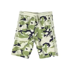 833 アディダス カモハーフパンツ (L)