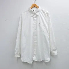XL/古着 長袖 シャツ メンズ 00年代 00s ディズニー ミッキー 大きいサイズ ロング丈 コットン 白 26mar04のサムネイル