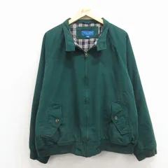XL/古着 タウンクラフト 長袖 ジャケット メンズ 00年代 00s ラグラン 緑 内側キルティング 26mar05のサムネイル