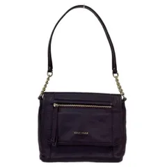 COLE HAAN(コールハーン) ショルダーバッグ パープル レザー