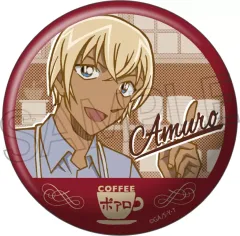 【中古】バッジ・ビンズ 安室透 喫茶ポアロシリーズ 缶バッジ 2024 「名探偵コナン」